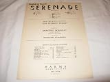 SERENADE DOROTHY DONNELLY 1950 SHEET MUSIC FOLDER 426 SHEET MUSIC