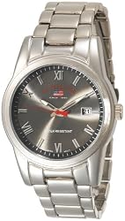U.S. Polo Assn. Men's US8002 Silver-tone Sporty Bracelet Watch