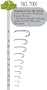 Standard Dry Fly Hook MFC 7000 25 Pkg.