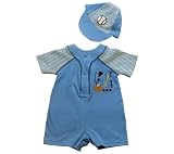 Embroidered Baseball one piece and cap set, 100% pima cotton, softest cotton in the world