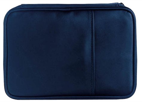 Bible Cover Navy Large (Navy Vinyl) under Bible Covers in The Books Store