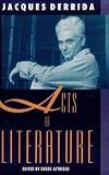 Acts of Literature