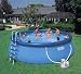 18ft x 48in Intex Easy Set Round Inflatable Above Ground Swimming Pool Set