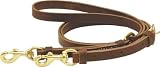 Saddlesmith of Texas Adjustable Reins - Burgundy Latigo - 3/4 X 7 1/2Ft
