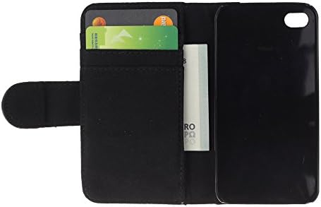 MobileX / Apple Iphone 4 / 4S / Morocco Fez Marrakech Hat Tarboosh / Slim PU Leather Wallet Credit Card Case Cover Shell Armor