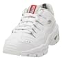Skechers Women's Energy Wide Jogger,White/Millenium,6 W