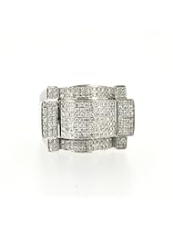 14K White Gold Diamond Ring