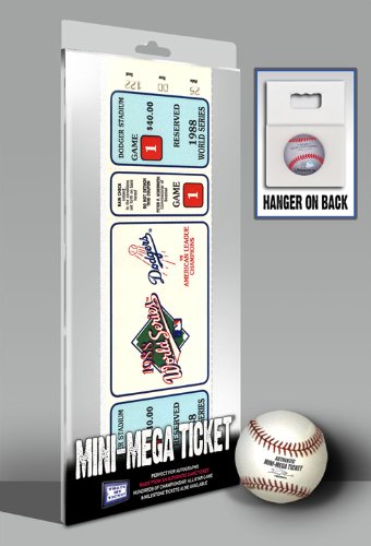 1988 World Series Mini-Mega Ticket - Dodgers