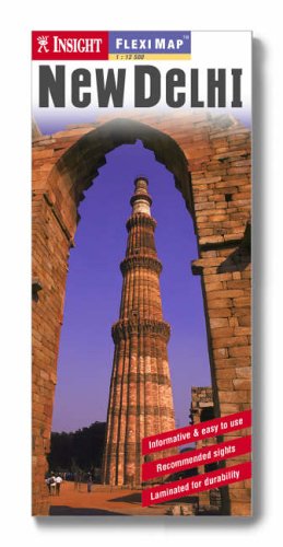 City Travel Guides Discounted  Books : New Delhi Insight Flexi Map