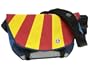 Crumpler The Barney Rustle Blanket Messenger Bag, Red/Yellow/Royal Blue/Navy