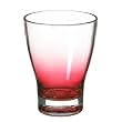 Short Acrylic Tumblers Set of 4 - Red