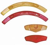 Pyramid Bicycle Wheel Reflector Set, Long, Amber and Red