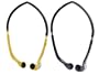 Coby CVE205 Dynamic Vertical In-ear Folding Stereo HP, Black