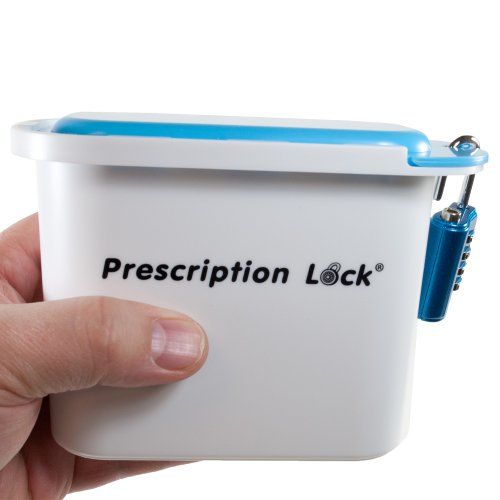 Apothecary Products Ezy Dose Prescription Lock Medication Lock Box, 0.
