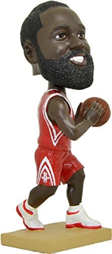 NBA Player Houston Rockets James Harden Pennant Base Bobblehead Figurine s4