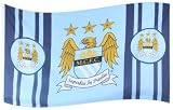 Manchester City FC Authentic EPL Crest Flag NS