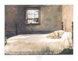 Master Bedroom Art Poster Print by Andrew Wyeth, 29x22