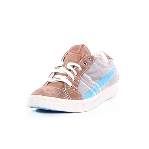 Diesel Mens D-String Low Brown Canvas Sneakers 9.5 M US Men