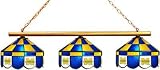 NCAA Michigan Wolverines 3-Light Executive Game Table Lamp