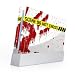 Crime Scene Revisited Design Nintendo Wii Body Protector Skin Decal Sticker