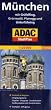 ADAC Stadtplan M�nchen: Mit  Gr�felfing, Gr�nwald, Planegg und Unterf�hring. Mit City- und Durchfahrtsplan. Mit Rad- und Wanderwegen. Mit Postleitzahlen. Mit gro�er Umgebungskarte auf der R�ckseite