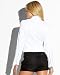 bebe Rayon Ribbed Moto Jacket image 2