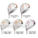 Momentus Power Hitter Weighted Golf Training Club, left, 260GR