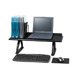 ~:~ SAFCO PRODUCTS ~:~ Value Mate Desk Riser, 100lb Capacity, 30w x 12d x 8h, Black