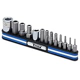 Titan 16136 Tamper Resistant Metric Hex Bit Socket Set - 13 Piece [並行輸入品]