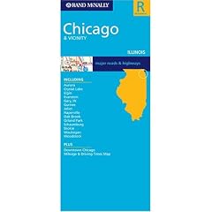 Chicago & Vicinity Regional (Rand McNally Folded Map: Cities)