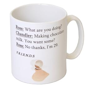 FRIENDS Dialogue Gift Mug, Novelty Funny Present