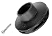 Hayward SPX3210C 1-Horsepower Impeller with Screw Replacement for Hayward Tristar SP3200EE Series Pump