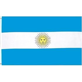 Argentina Flag Polyester 3 ft. x 5 ft.