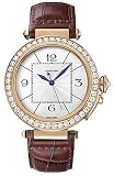 Cartier Pasha Mens Pink Gold Diamond Automatic Wristwatch WJ120151 by Watches