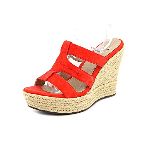 Ugg Australia Tawnie Womens Nubuck Leather Wedge Sandals Shoes