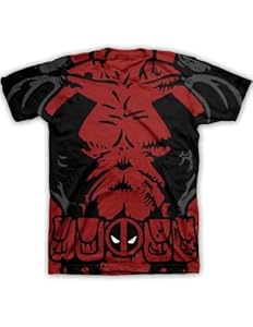Small Deadpool Costume T-Shirt S
