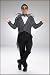 The Nightmare Before Christmas Jack Skellington Adult Costume Adult (Standard One-Size)