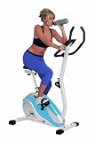 Christopeit Ergometer EM 3, Wei&szlig; T&uuml;rkis, 98081