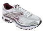 Nike Women's NIKE AIR MAX MOTO+ 6 PROMO WOMEN'S RUNNING SHOES 9.5 (WHITE/TEAM MAROON/MET SILVER)