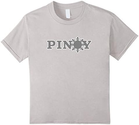 Kids Pinoy Shirt - Filipino T-Shirt 4 Silver