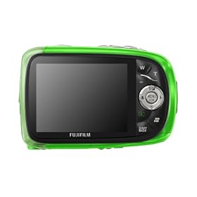 Fujifilm FinePix XP10 12 MP Waterproof Digital Camera with 5x Optical Zoom and 2.7-Inch LCD (Green)
