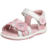 Stride Rite Toddler Ava Stage 3 Shoe,White/Pink,7 M US Toddler