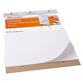 SELF ADHESIVE MEETING CHARTS STICKY WHITEBOARD PAPER