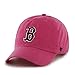 47 Brand. MLB Boston Red Sox Girl's Youth Clean Up Cap - Magenta