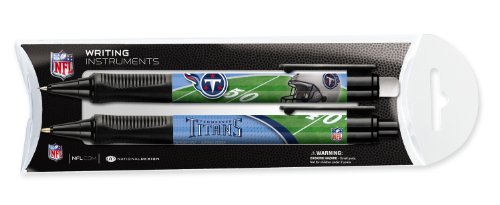 Tennessee Titans Ballpoint Grip Pen and Mechanical Pencil Set in Pillow Pack - NFL (12008-QUK)
