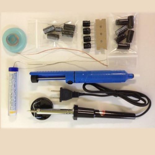 Capacitor Replacement Kit for Samsung LN-52A650A1F with Soldering Tools