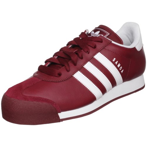 adidas Originals Men's Samoa Retro Sneaker,Cardinal/Running White/Running White,8.5 M US