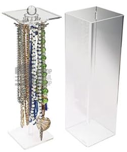 StorIt Necklace And Bracelet Storage Case - Jewellery Organiser Box Holder