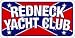 Redneck Yacht Club - Confederate Flag - x137