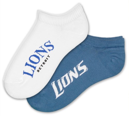 Detroit Lions Women's No-Show Socks (2-pack)